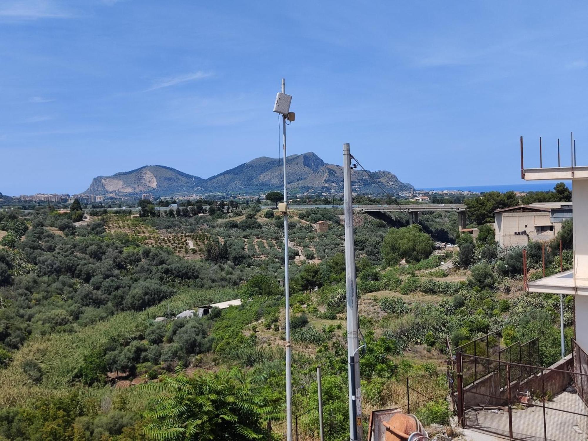 Panoramico Wifi Tv Centro Storico Apartman Casteldaccia Kültér fotó